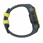 Смарт-годинник Garmin Instinct E 40 мм Electric Lime жовтий з Twilight сірим силіконовим ремінцем