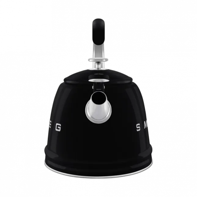 Чайник зі свистком Smeg (Black)