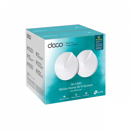 Система WiFi-Mesh TP-LINK Deco M5 AC1300, 1xGE LAN, 1xGE WAN, 2мод