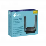 Маршрутизатор TP-LINK ARCHER C64 AC1200, 4xGE LAN, 1xGE WAN, MESH