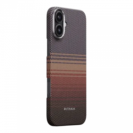 Чохол Pitaka Tactile Woven Case for iPhone 16 Sunset