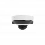 IP-Камера дротова Ajax DomeCam Mini, 8мп, 2.8мм, Poe, True WDR, IP 65, ІЧ 30м, аудіо, кут огляду 100° до 110°, міні купольна, біла