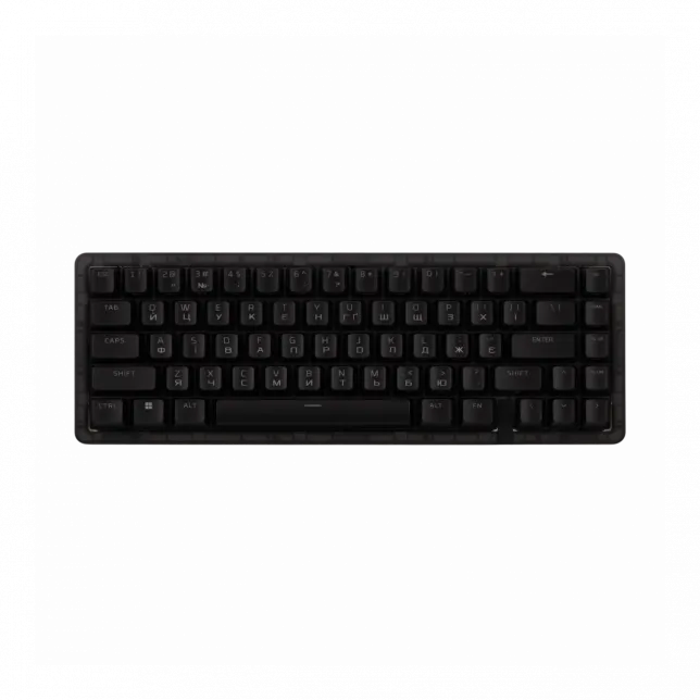 Клавіатура механічна HyperX Alloy Origins 2 65key, Red, USB-A, Hot-Swap, EN/UA, RGB, чорний