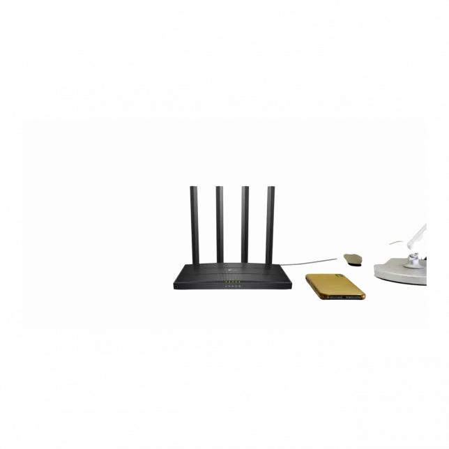 Маршрутизатор TP-LINK ARCHER C6 AC1200, 4xGE LAN, 1xGE WAN,  MESH