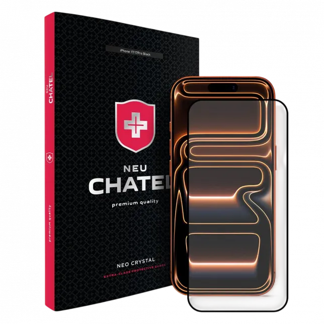 Захисне скло NEU Chatel Corning Gorilla Glass with Mesh для iPhone 17 Pro