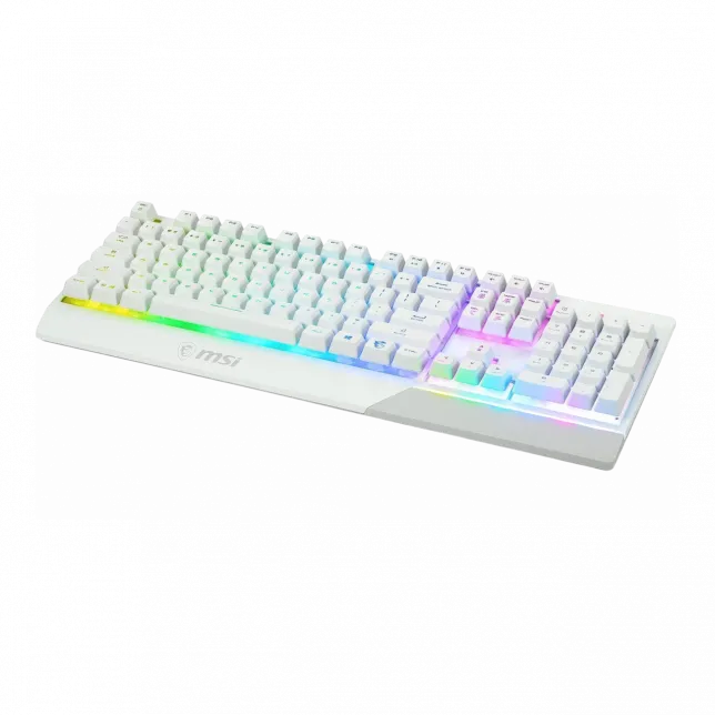Геймерська клавіатура MSI Vigor GK30 WHITE UA, білий