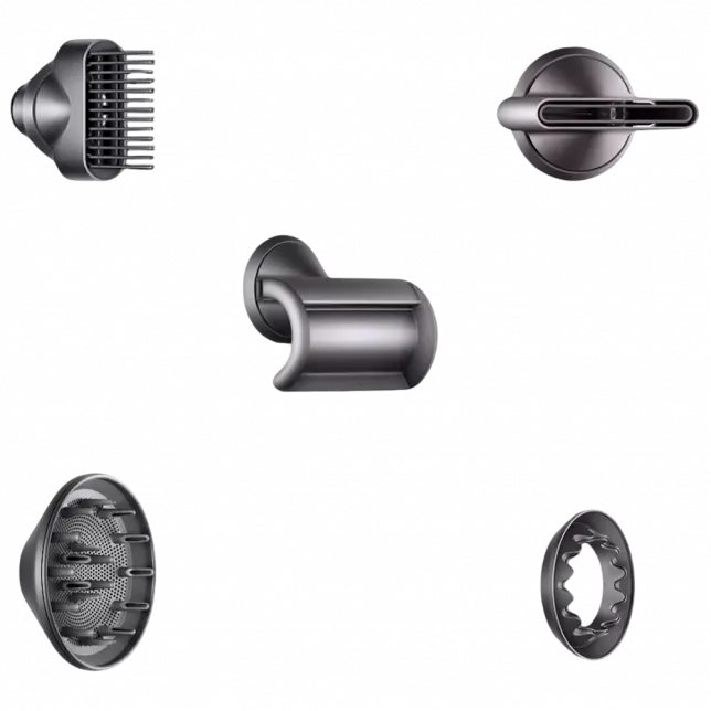 Фен для волосся Dyson Supersonic HD07 (Nickel/Fuchsia)