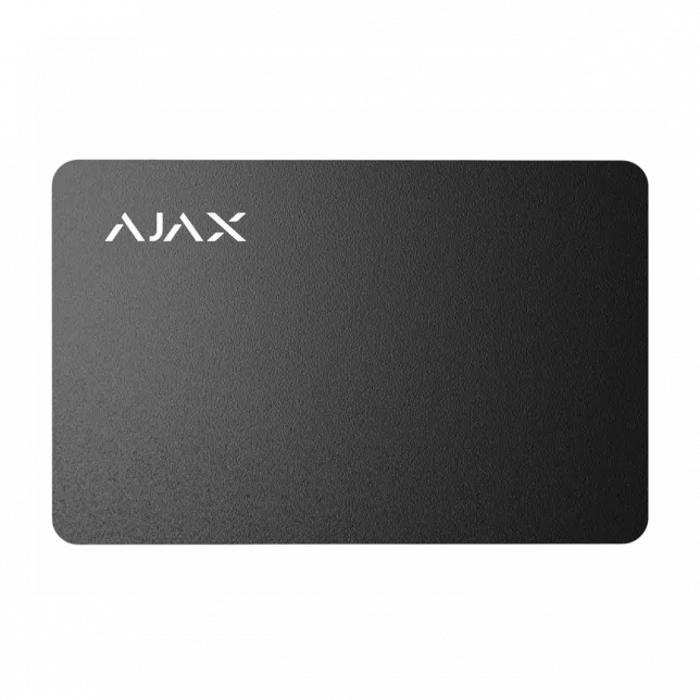 Картка Ajax Pass 1шт, Jeweller, безконтактна, чорний