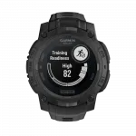 Смарт-годинник Garmin Instinct 3 45 мм, Solar, Tactical Edition Black чорний з чорним силіконовим ремінцем