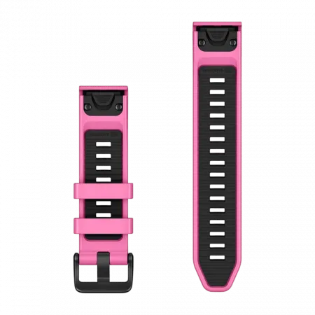 Ремінець QuickFit 20 мм, Pink Aurora рожевий силіконовий (комплект з трьох частин)