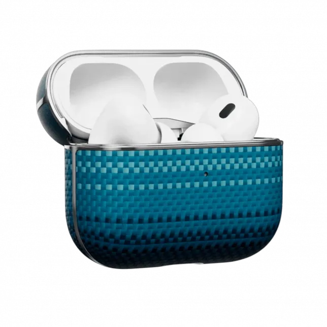 Магнітний чохол Pitaka Aramid Fiber Magnetic Case Moonrise для Airpods Pro 2nd Gen