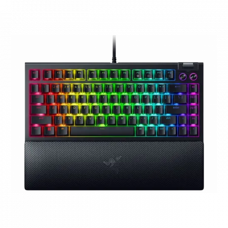 Клавіатура Razer BlackWidow V4 75% RGB 83key Mechanical Tactile Switch GEN-3, USB-A, EN, чорний