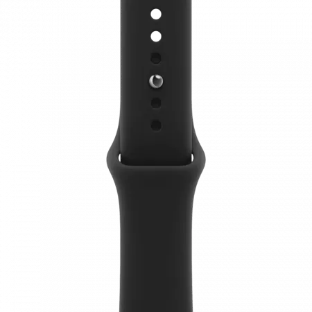 Apple Watch Series 12 GPS 42mm Black Aluminum Case with Black Sport Band S/M (MJEA4)