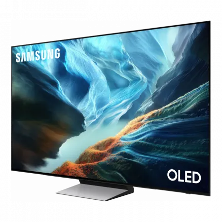 Телевізор 65" Samsung OLED 4K 165Hz VRR (100Hz Native) Smart Tizen Black