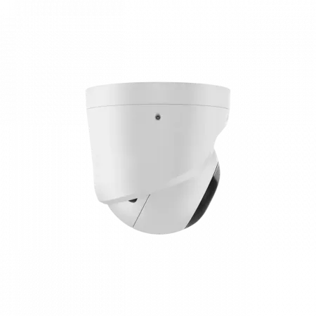 IP-Камера дротова Ajax TurretCam, 8мп, 2.8мм, Poe, True WDR, IP 65, ІЧ 35м, аудіо, кут огляду 100° до 110°, купольна, біла