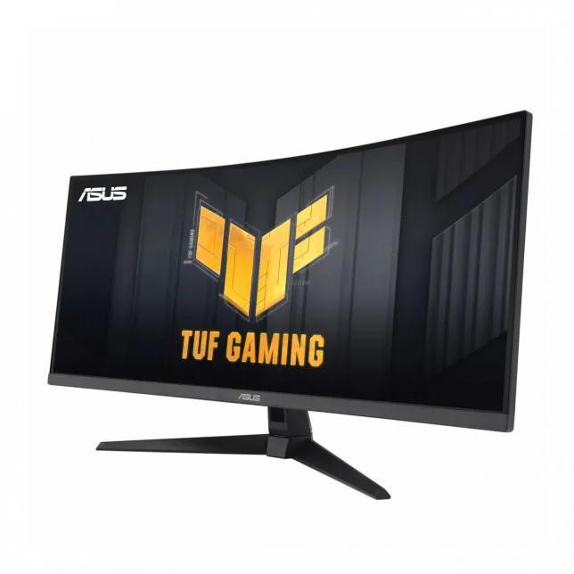 Монітор Asus 34" TUF Gaming VG34VQ3B 2xHDMI, 2xDP, 4xUSB, MM, VA, 3440x1440, 21:9, 180Hz, 1ms, DCI-P3 90%, CURVED, FreeSync, HDR400