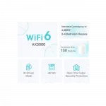 Система WiFi-Mesh TP-LINK Deco X50 AX3000, 3xGE LANWAN, 2мод