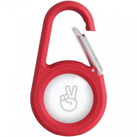 Брелок з карабіном Belkin Secure Holder Carabiner для AirTag Red