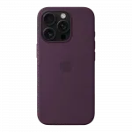 Чохол Apple Silicone Case with Magsafe для iPhone 16 Pro (Plum)