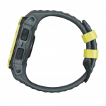 Смарт-годинник Garmin Instinct E 40 мм Electric Lime жовтий з Twilight сірим силіконовим ремінцем