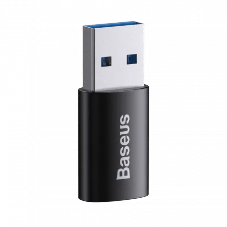 Перехідник OTG Baseus USB to Type-C Black