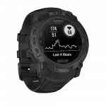 Смарт-годинник Garmin Instinct 3 50 мм, Solar, Tactical Edition Black чорний з чорним силіконовим ремінцем