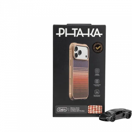 Чохол Pitaka Cairn Military Grade Protective для iPhone 18 Pro/17 Pro Sunset