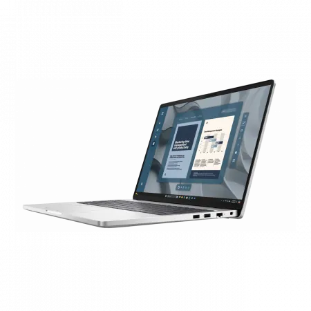 Ноутбук Dell Pro 16 16" FHD+ AG, Intel U7-255U, 32GB, F1TB, UMA, Win11P, сріблястий, US клавіатура