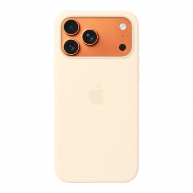 Чохол Apple Silicone Case with Magsafe для iPhone 17 Pro Max (Vanilla)