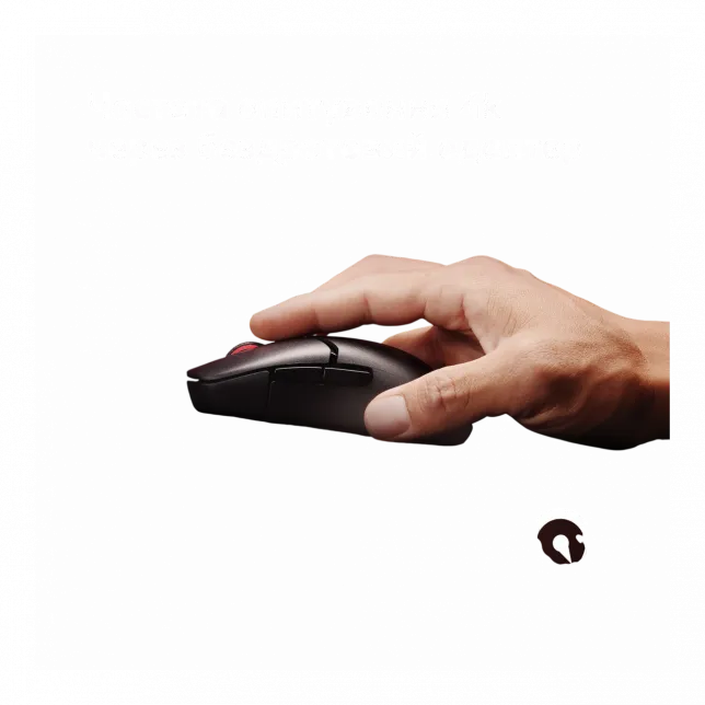 Миша HyperX Pulsefire SAGA PRO, RGB, USB-A/WL/BT, чорний