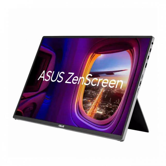 Монітор портативний Asus 16" ZenScreen MQ16FC mHDMI, USB-C, OLED, 1920x1200, 16:10, 1ms, DCI-P3 95%, HDR10, Cover