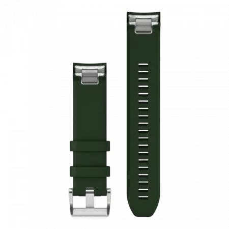 Ремінець Garmin QuickFit 22 мм, для MARQ Pine Green темно-зелений силіконовий
