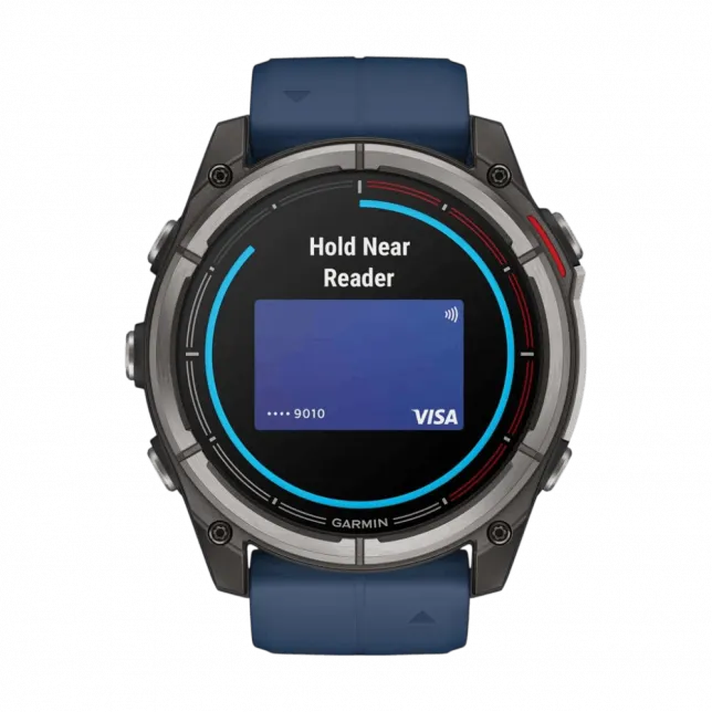 Смарт-годинник Garmin Quatix 8 51мм AMOLED Морський GPS смартгодинник з AMOLED екраном