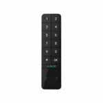 Бездротова зовнішня клавіатура Ajax KeyPad Outdoor Jeweller, чорна