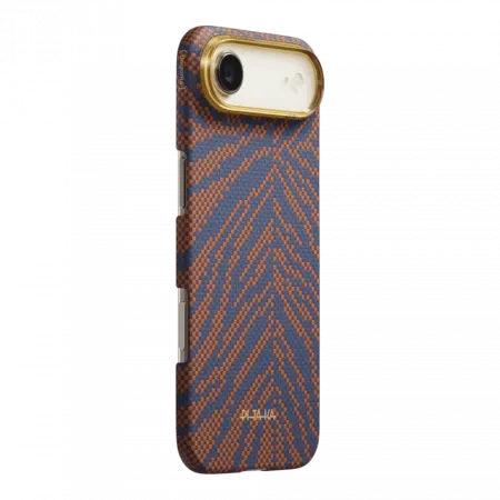 Чохол Pitaka Edge Ultra-Slim Breath of Veins для iPhone Air Burning Orange