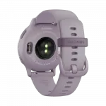Смарт-годинник Garmin Vivoactive 5 Metallic Orchid Aluminum Bezel з бузковим корпусом Orchid та силіконовим ремінцем