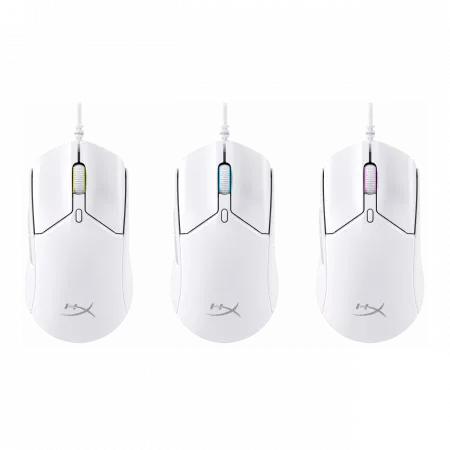 Миша HyperX Pulsefire Haste 2, RGB, USB-A, USB, білий