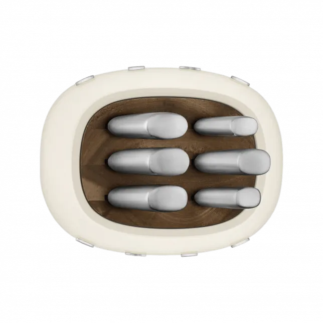 Комплект ножів Smeg (Cream)