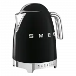 Чайник електричний з регулятором температури Smeg (Black)