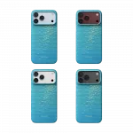 Чохол Pitaka Edge Ultra-Slim Glints of Gold Lucid Blue для iPhone 18 Pro/17 Pro