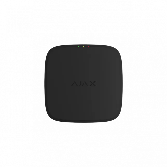 Датчик пожежний димовий Ajax EN54 FireProtect Smoke Sounder black, Jeweller, EN54, бездротовий, чорний