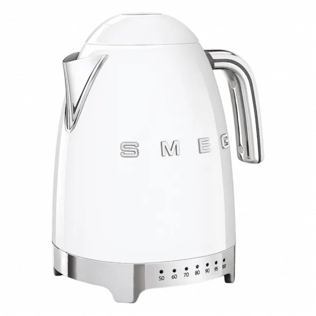 Чайник електричний з регулятором температури Smeg (White)