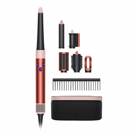 Стайлер для прямого та хвилястого волосся Dyson Airwrap i.d. (Strawberry Bronze/Blush Pink)