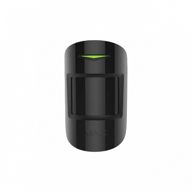 Датчик руху Ajax MotionProtect Plus, Jeweler, Бездротовий, чорний