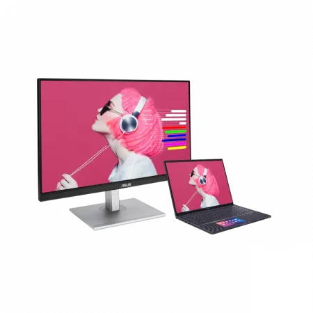 Монітор Asus 27" ProArt PA278CGV 2xHDMI, DP, USB-C, 4xUSB, MM, IPS, 2560x1440, 144Hz, 5ms, sRGB 100%, FreeSync, Pivot, HDR400