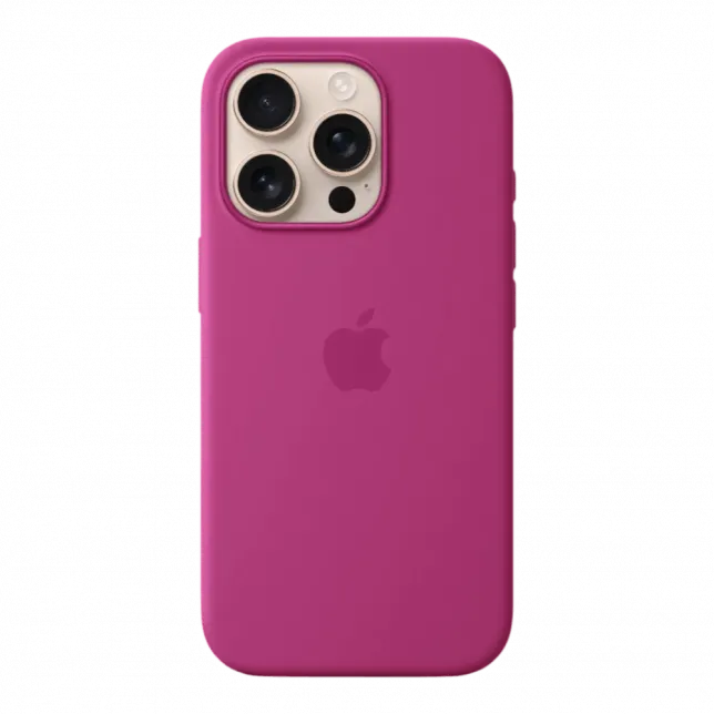 Чохол Apple Silicone Case with Magsafe для iPhone 16 Pro Max (Fuchsia)