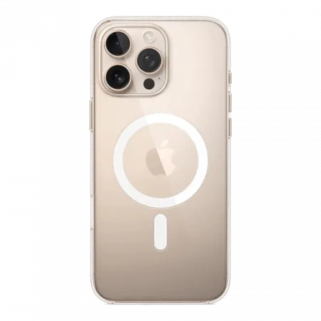 Чохол Apple Clear Case with Magsafe для iPhone 16 Pro