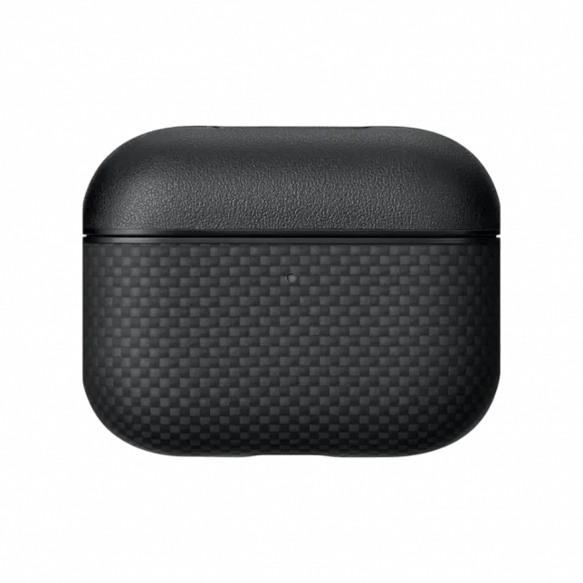 Магнітний чохол Pitaka Aramid Fiber Magnetic Case Sunset для AirPods Pro 3 Plain Black/Grey
