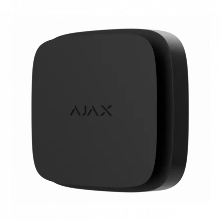 Датчик диму та температури Ajax FireProtect 2 RB Heat Smoke Jeweler, змінна батарея, бездротовий, чорний