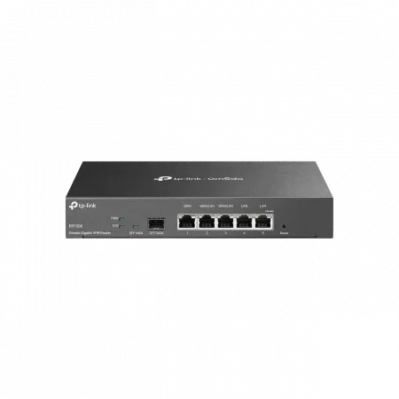 Мультисервісний Маршрутизатор TP-LINK ER7206 2xGE LAN, 1xGE WAN, 2xGE LAN, 1xSFP